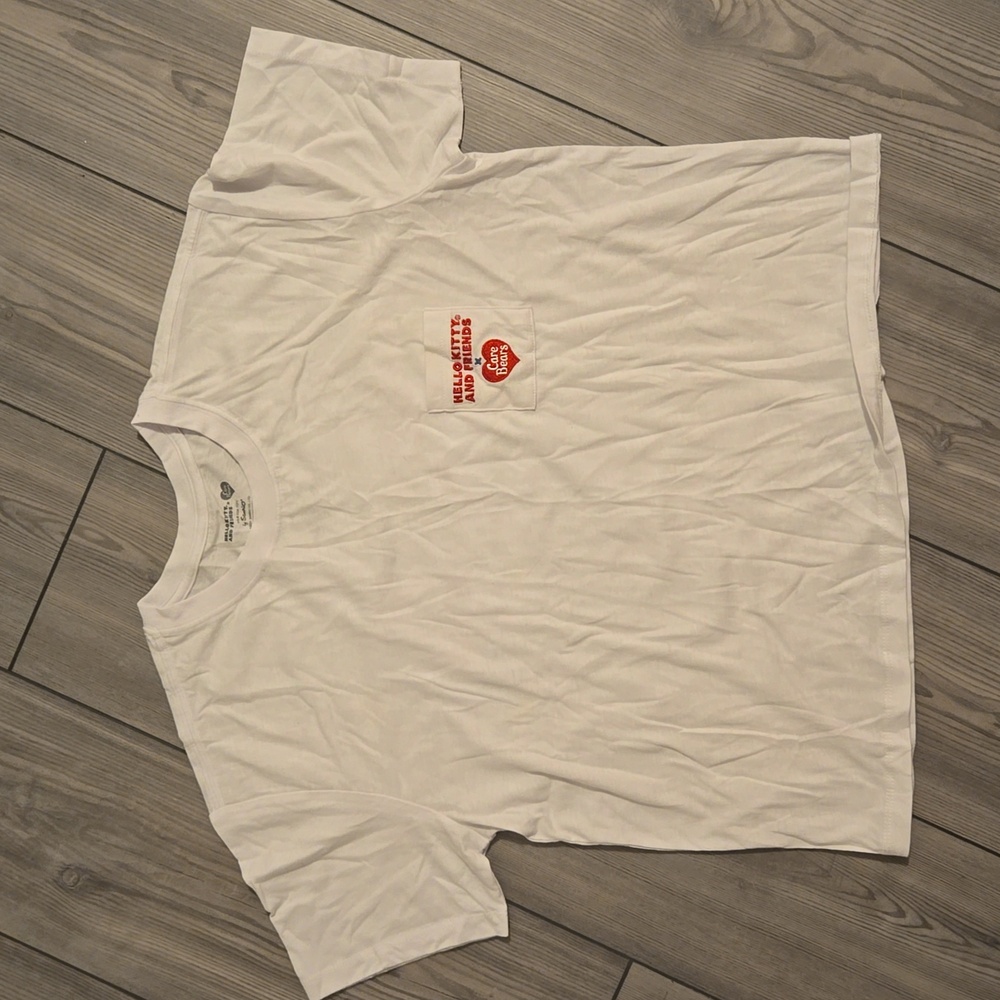 Girl's HelloKittyxCareBears Boxy Pocket Tee